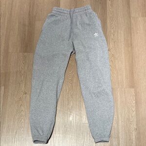 Adidas Women's High Rise Gray Joggers